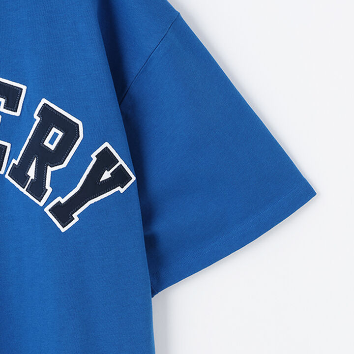 [GLSW.] Cool Touch High Cool Cotton Arch Logo Appliqué Embroidery Short Sleeve T-Shirt,Black, medium image number 5