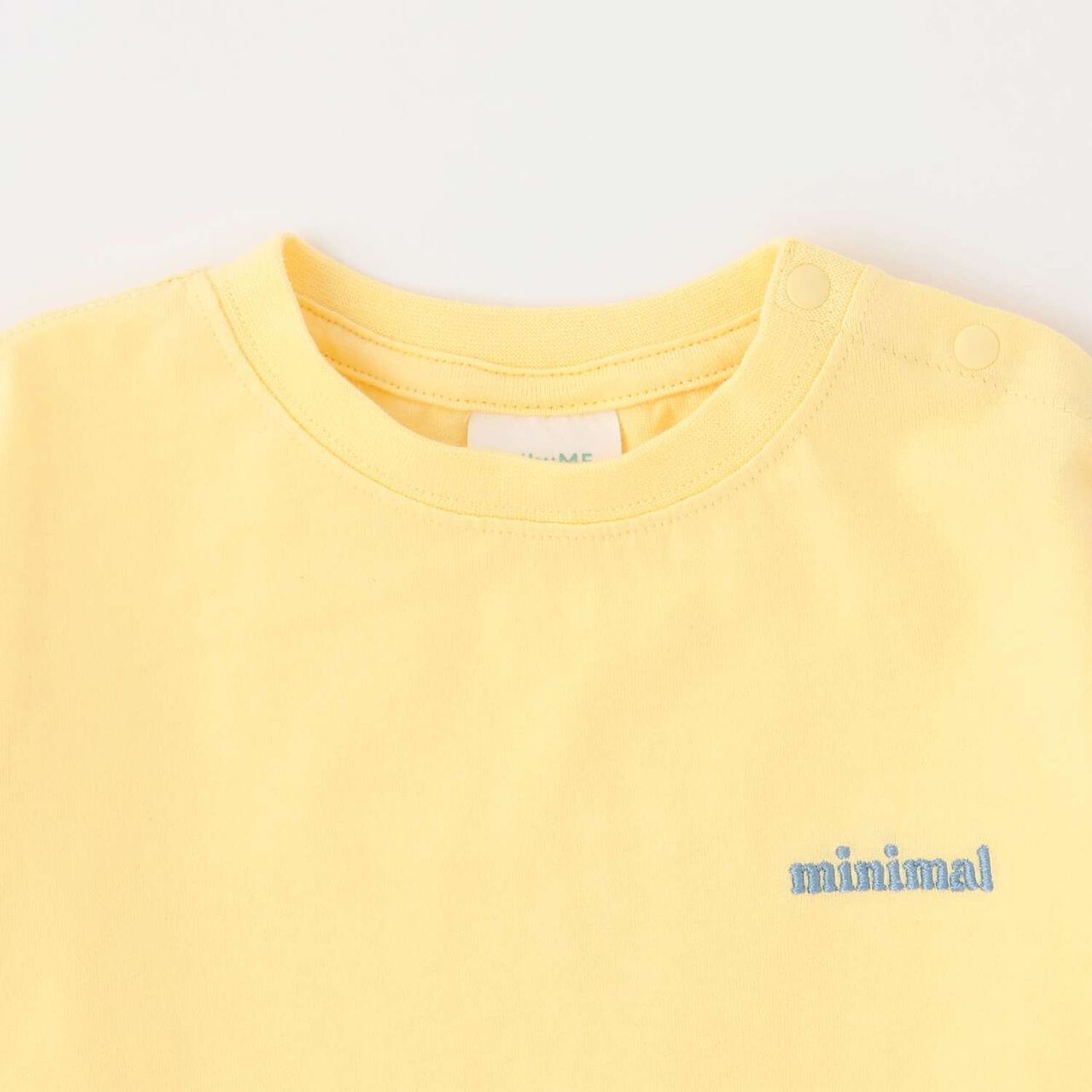 [DailyME] C100/Anti-Stain/Long-Sleeve T-Shirt,Off white, large image number 2