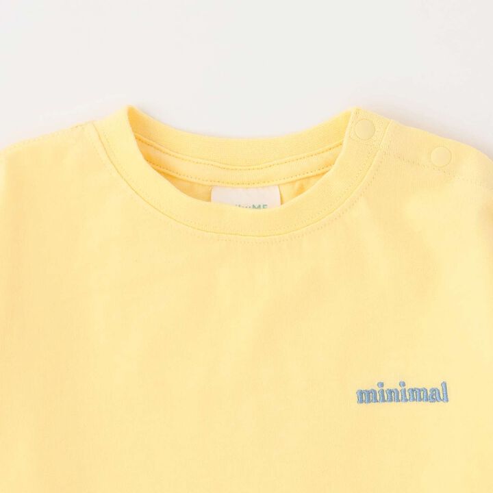 [DailyME] C100/Anti-Stain/Long-Sleeve T-Shirt,Off white, medium image number 2
