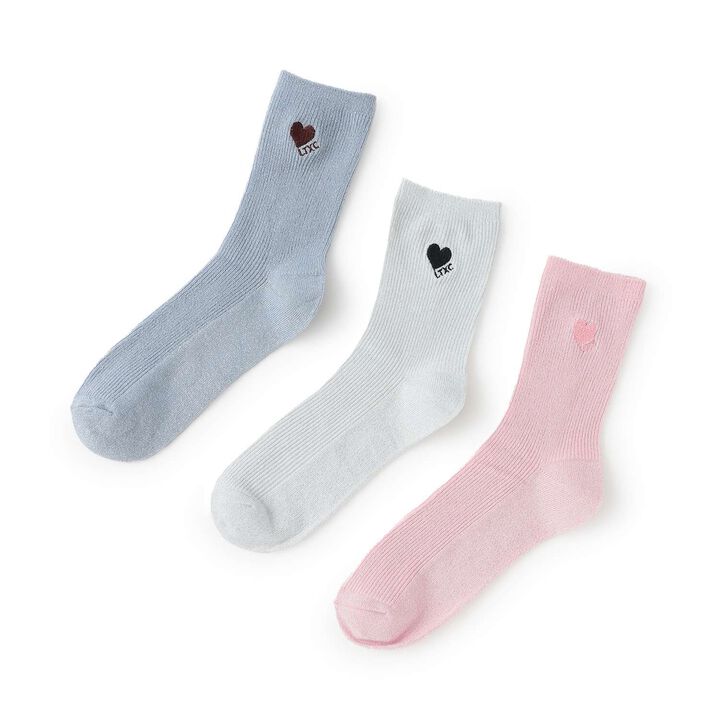 [LTXC] Lame Crew Socks,Pink, medium image number 3