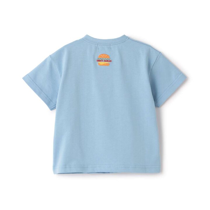 [Popular Item Restocked] [Not Available at Stores] Dinosaur Appliqu&eacute; Short Sleeve T-Shirt,Off white, medium image number 1