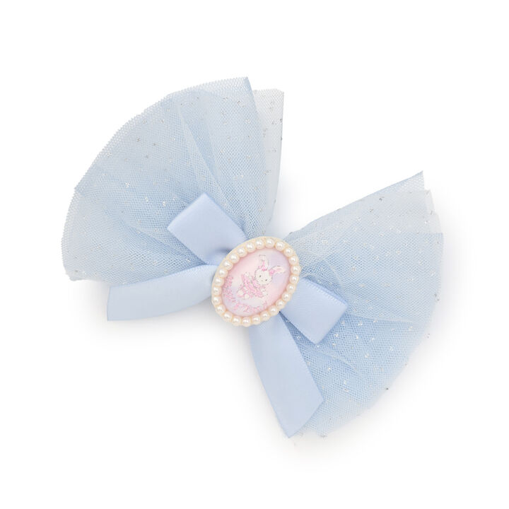 Bunny Ballet Ribbon Hair Clip,, medium