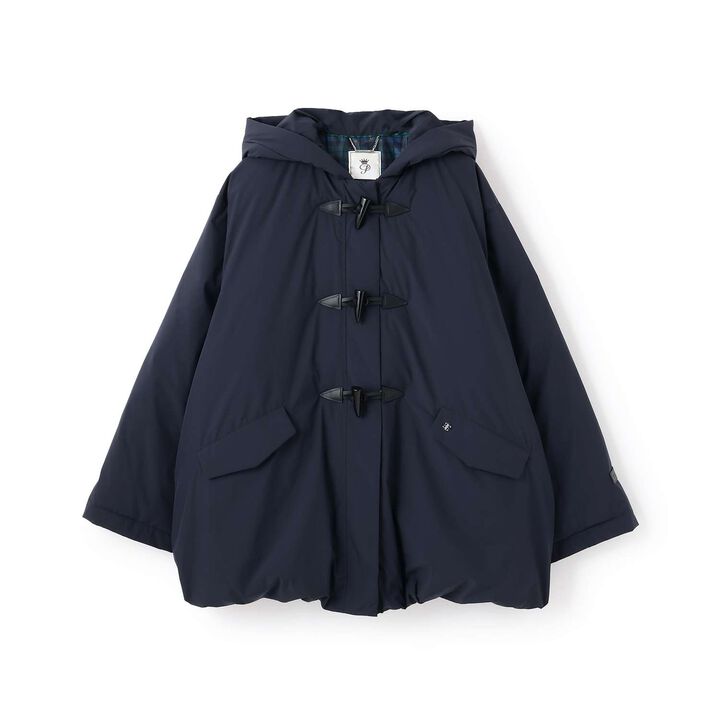 Water-Repellent Fiber Fill Duffle Coat,Off white, medium image number 9