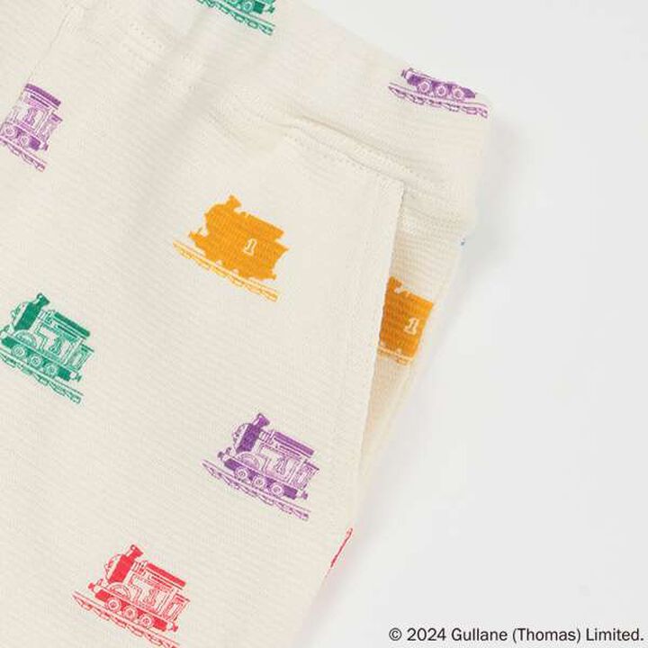 All-Over Pattern Thomas the Tank Engine Pants,Pearl white, medium image number 5