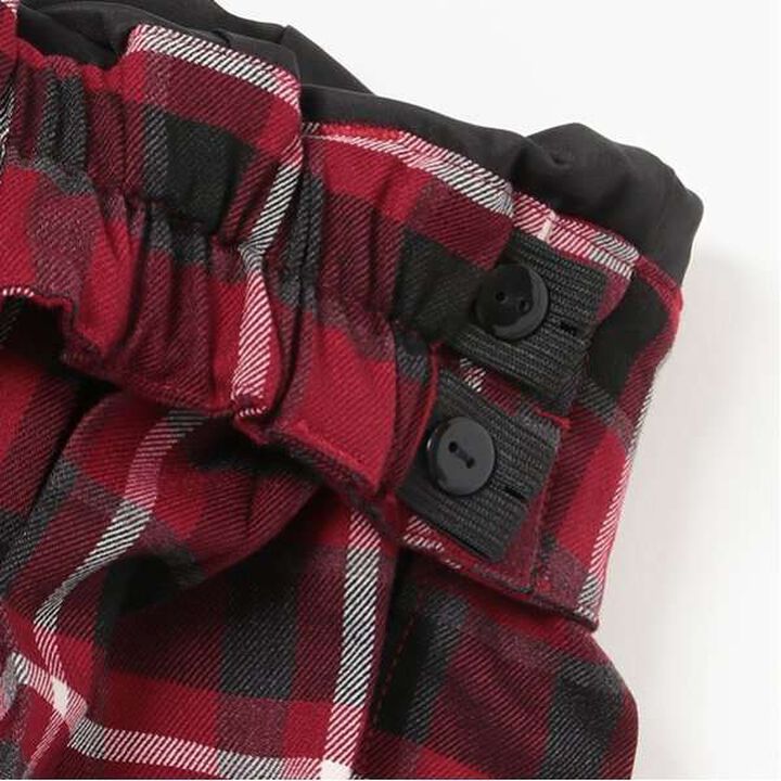 Heart Mini Bag Included Custom Check Pleated Skirt,Deep red, medium image number 14