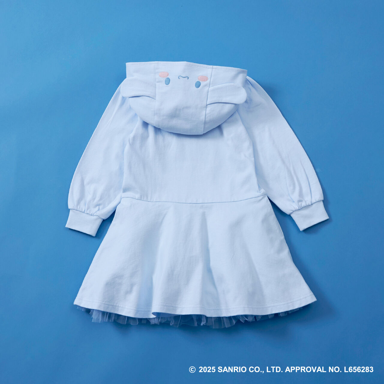 [Cinnamoroll Collaboration] One-Piece Dress with Hood,Sax blue, large image number 11