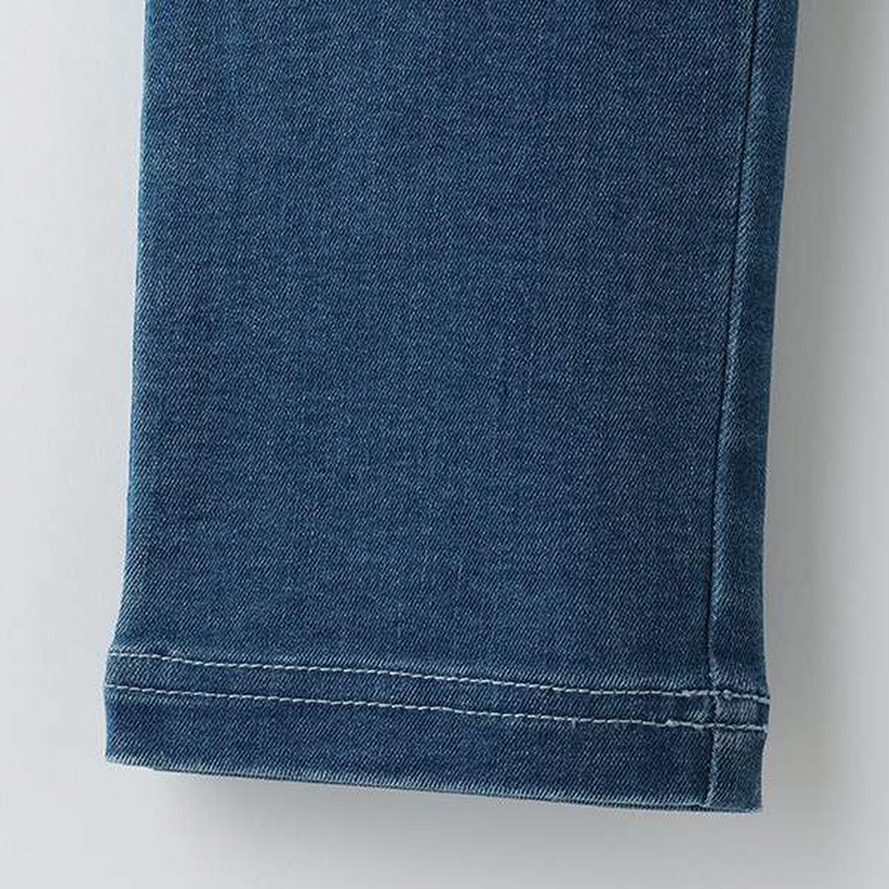 Stretch Denim Long Pants,Blue, large image number 5