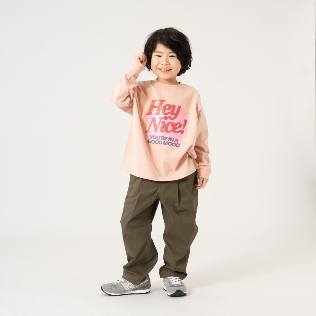 Stretch Tuck Balloon Pants,Light khaki, large image number 4