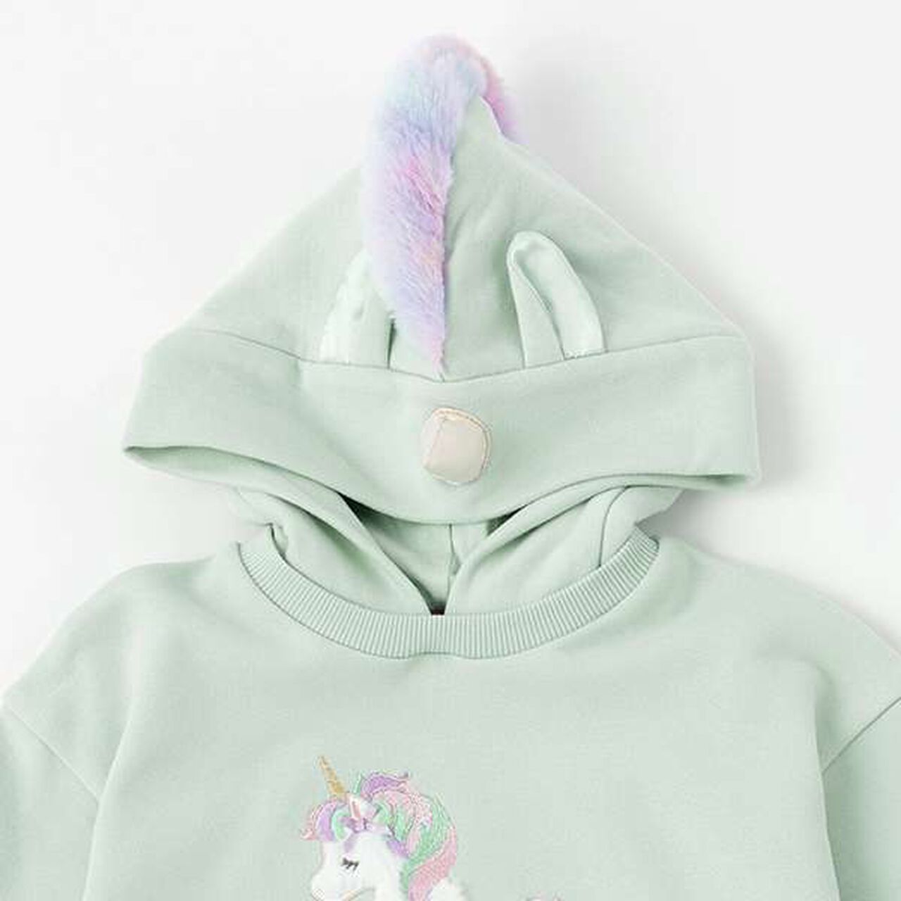 Animal Motif Hoodie One-Piece Dress,Lavender, large image number 10