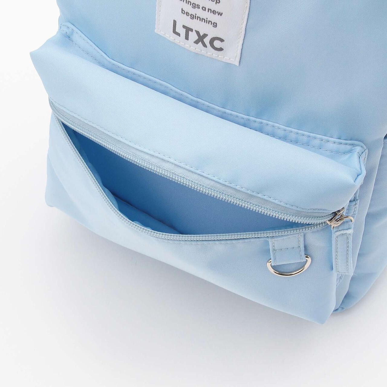 [LTXC] Square Nylon Mini Backpack [7L Capacity],Light blue, large image number 10