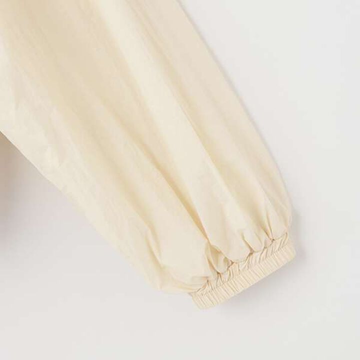 [AMI] Water-Repellent Hooded Balloon Light Bomber Jacket,Ivory, medium image number 17