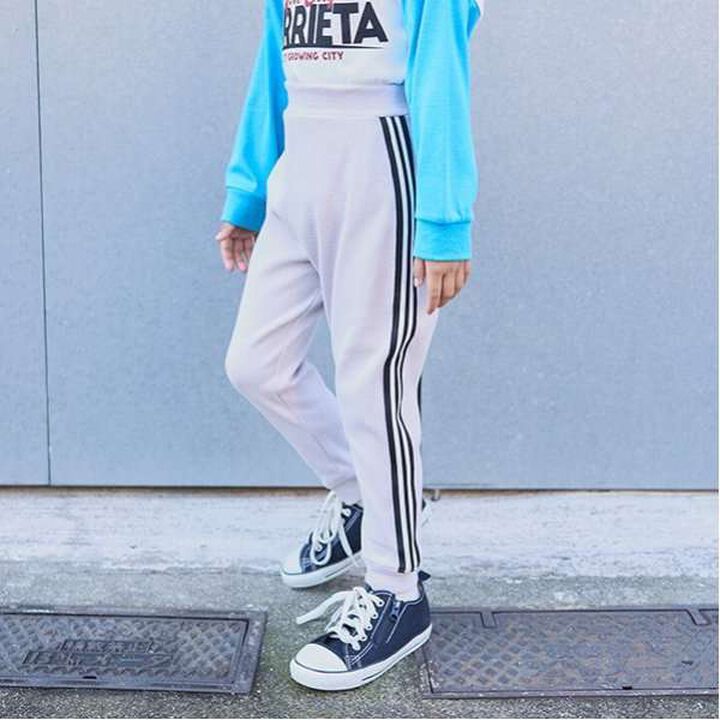 [Tomo] Pants with Side Line Tapered Design,Moss green, medium image number 11