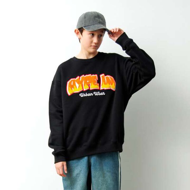 [Adult Size Available] Warm Wool Lined Sagara Sweatshirt,, medium