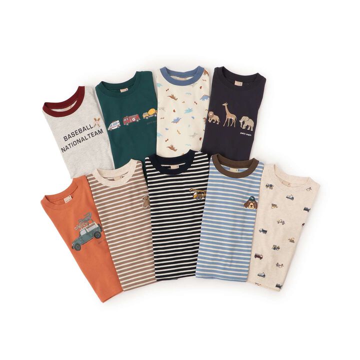 [Affordable] BOYS Long-Sleeve T-Shirt,Deep green, medium image number 39