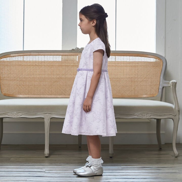 [Formal] Lace OP + No Collar JK Set,Lavender, medium image number 5