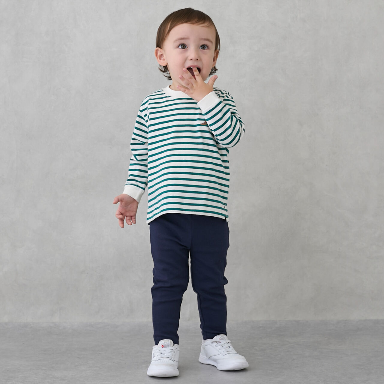 [Affordable] Boys 10-Length Leggings,Light green, large image number 5