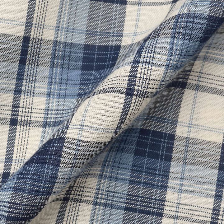 Front Peplum Checkered Shirt,Black, medium image number 6