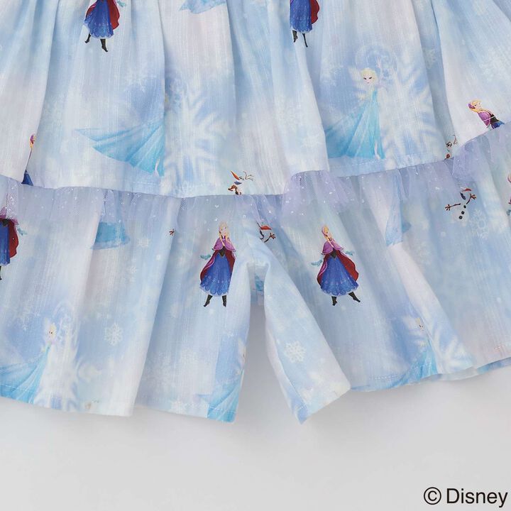 Frozen Yukata Dress [Cool Touch & Quick-Dry Absorbent],Sax blue, medium image number 17