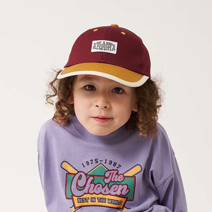 Bi-Color Cap with Applique,Ivory, medium image number 3