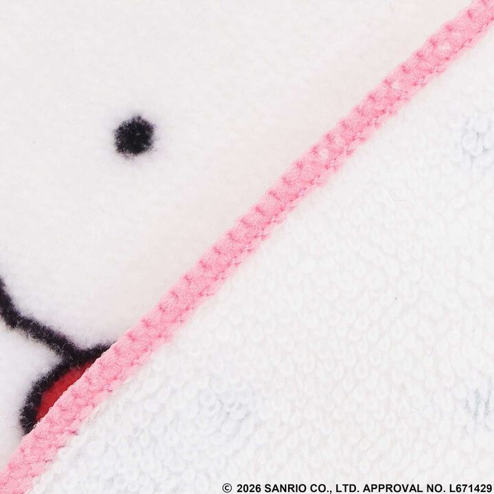 [Sanrio Characters] Printed Handkerchief,Light pink, medium image number 2