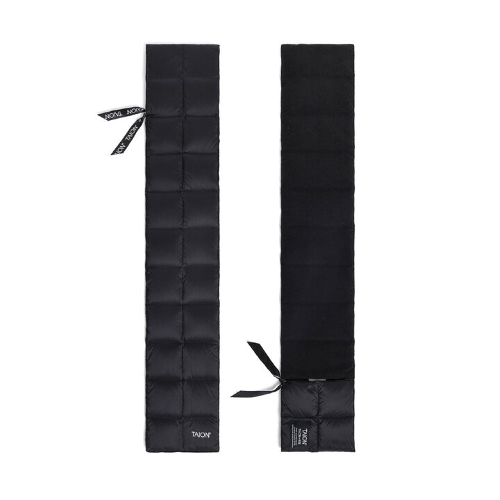 [TAION] Down Scarf,Gray, medium image number 2
