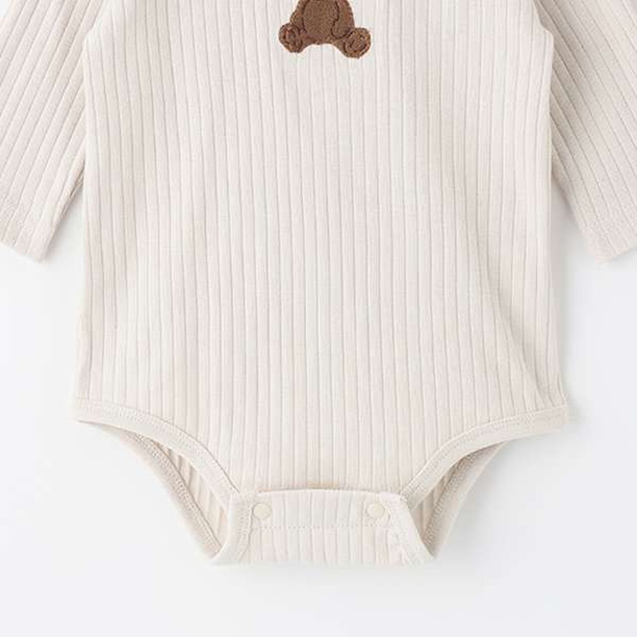 [Weak Acidity] Animal Romper,Ivory, large image number 3