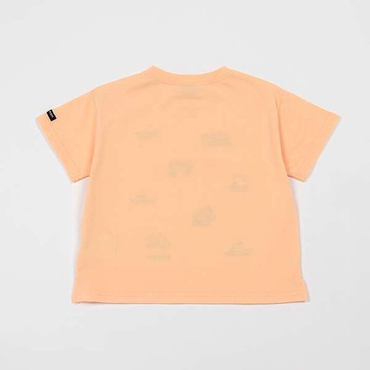 [Cool Touch] Working Vehicles Embroidery T-Shirt,Off white, medium image number 2