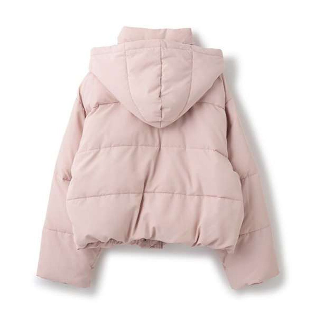 Puffy Short Jacket,Black, large image number 14