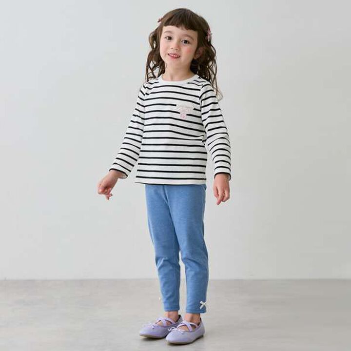 Affordable 10-Length Girls' Leggings,Light pink, medium image number 25