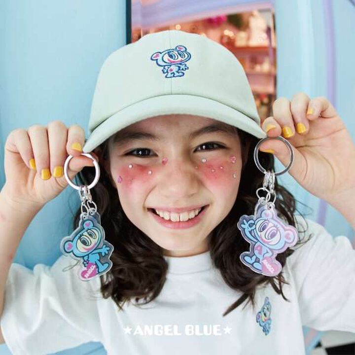 [ANGEL BLUE] Mr. Nakamura Acrylic Key Charm,Blue, medium image number 1