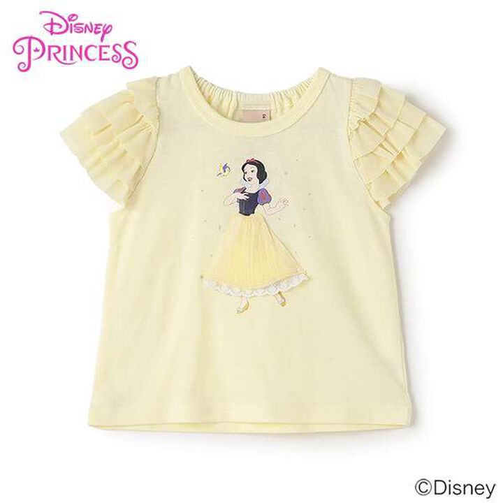 [Disney] Tulle Sleeve Graphic T-Shirt,Emerald green, medium image number 13