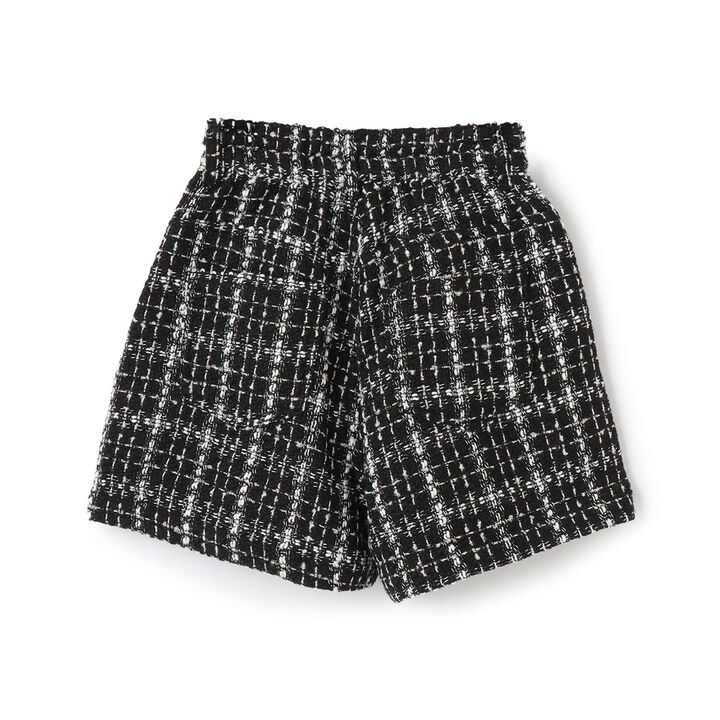 Adult-Style Holiday Tweed Short Pants,White, medium image number 5