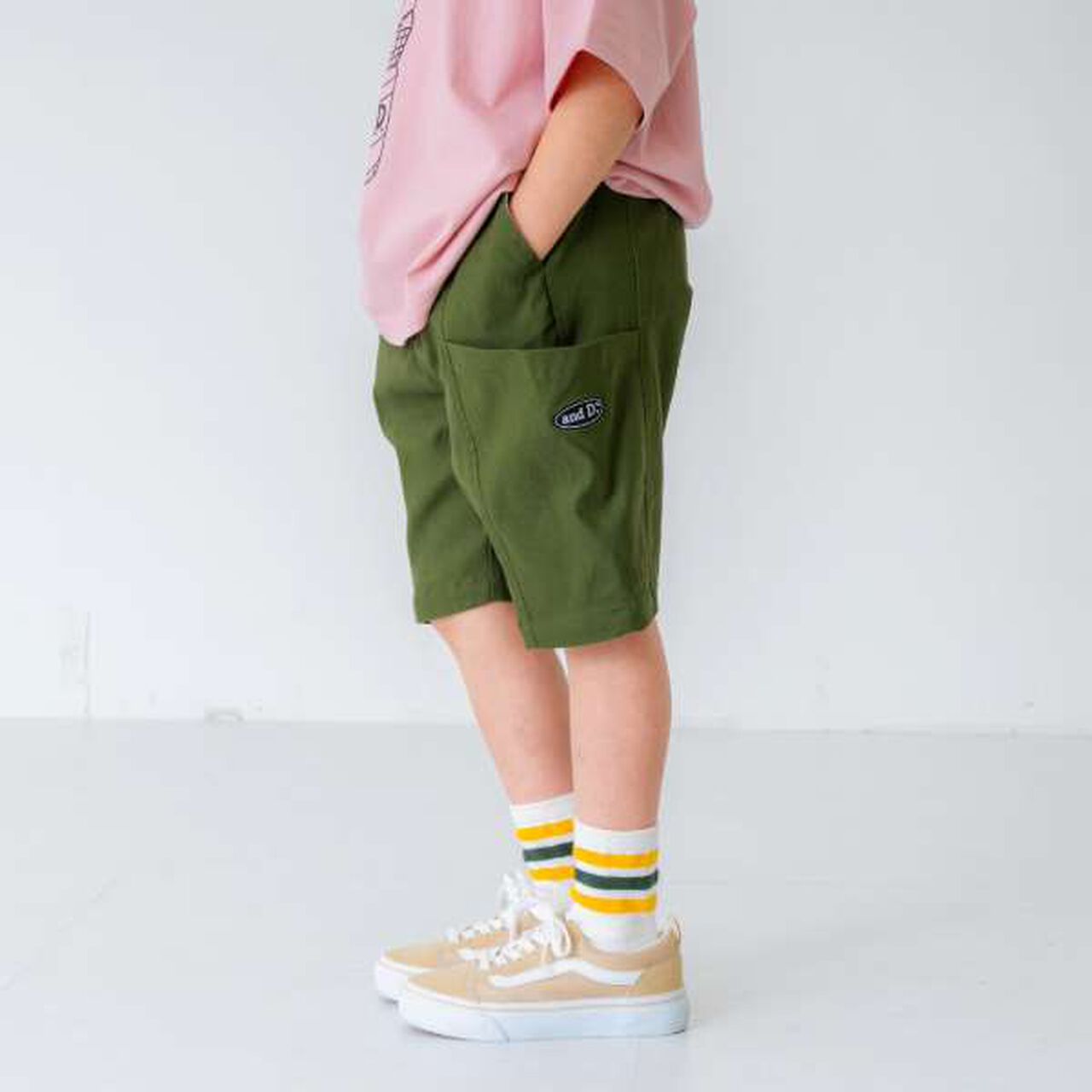 Big Pocket Shorts,Khaki, large image number 19