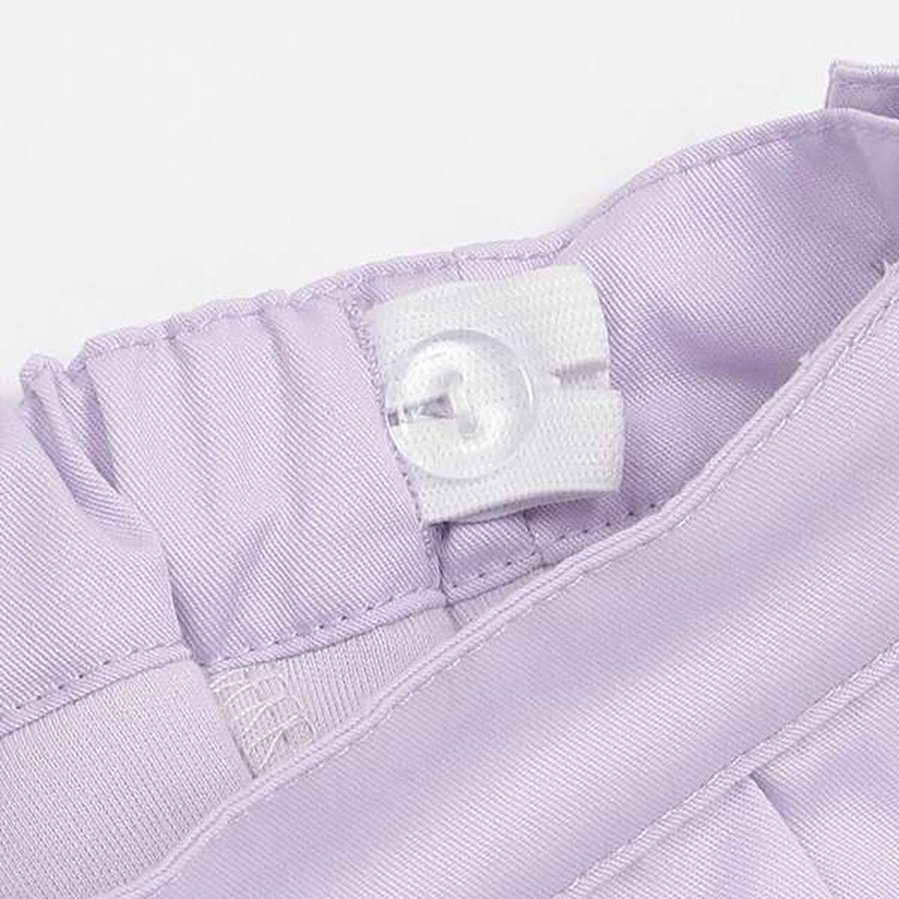 2-Tier Pleated Wrap Skirt Shorts,Blue, large image number 9