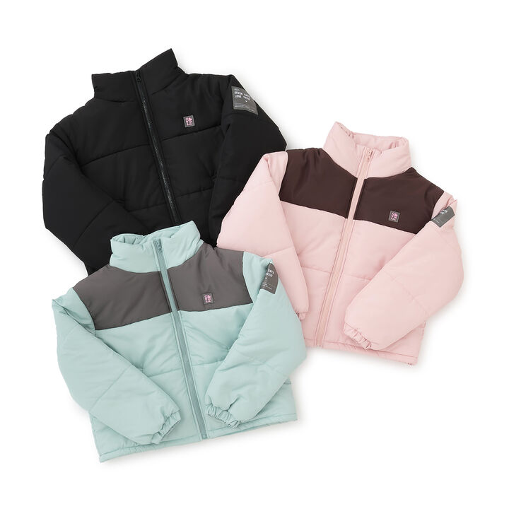 [7days] Padded Short Bomber Jacket,Pink, medium image number 7
