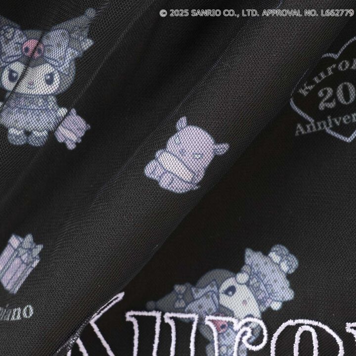My Melody / Kuromi Pattern Tulle Skirt,Pink, medium image number 8