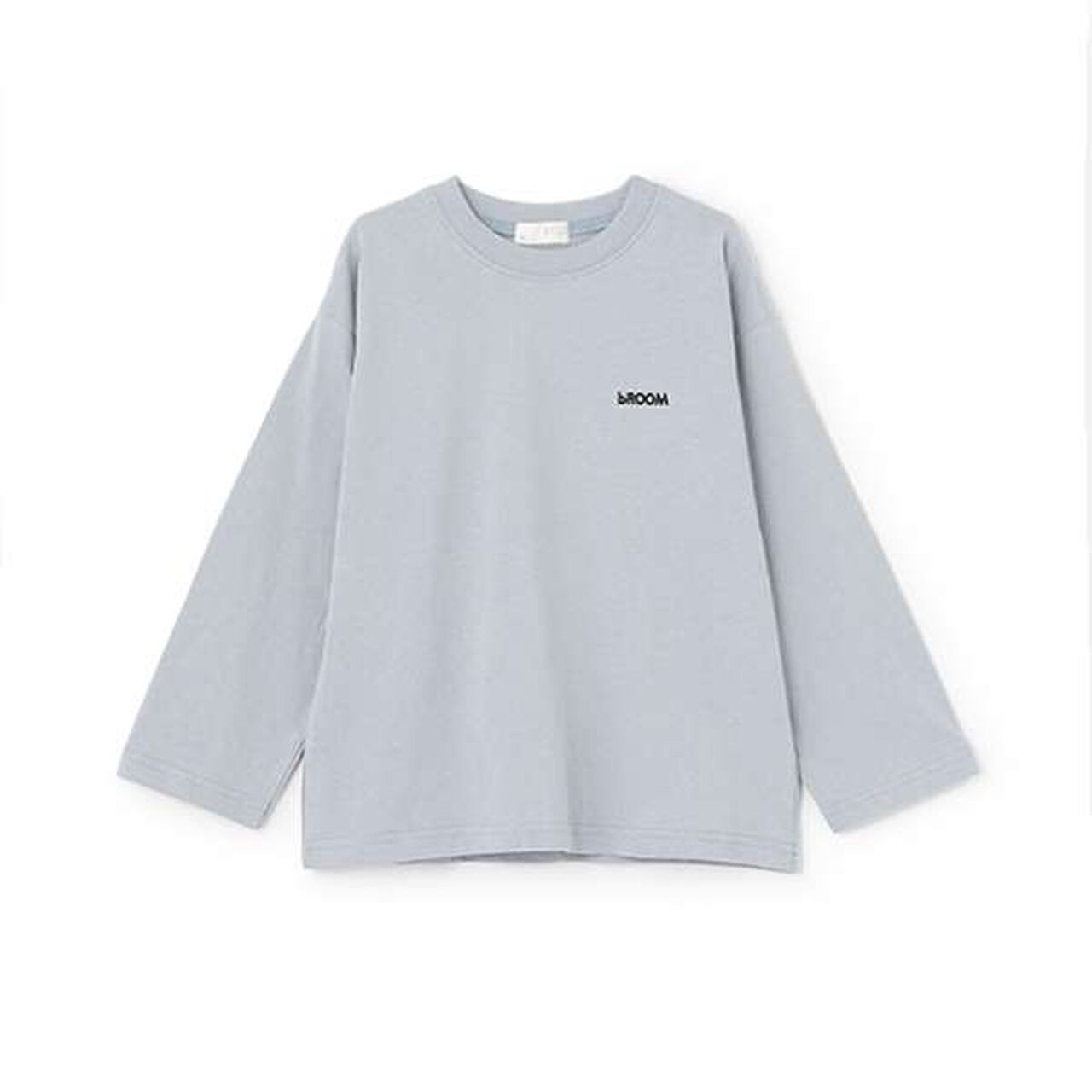 [Daily Standard Wear] Oversized Simple Design Long-Sleeve T-Shirt with Accent,Ivory, large image number 12