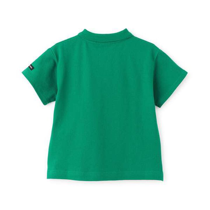 [Disney] Mickey/Embroidered Short-Sleeve Polo,Green, medium image number 12