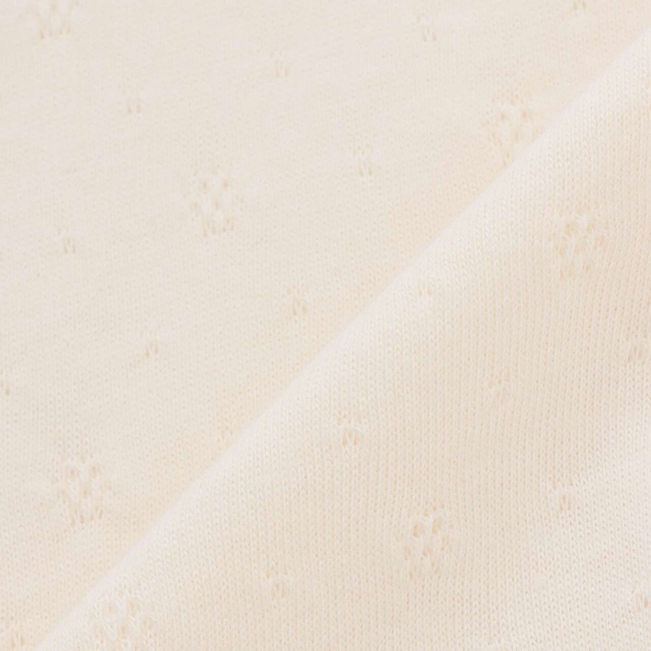 Organic Frill Leggings [Made in Japan],Pearl white, large image number 4