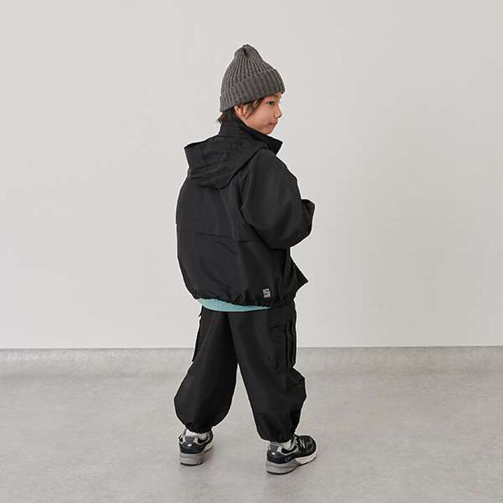 [SKIT0LY] Water-Repellent Packable Bomber Jacket,Black, medium image number 20