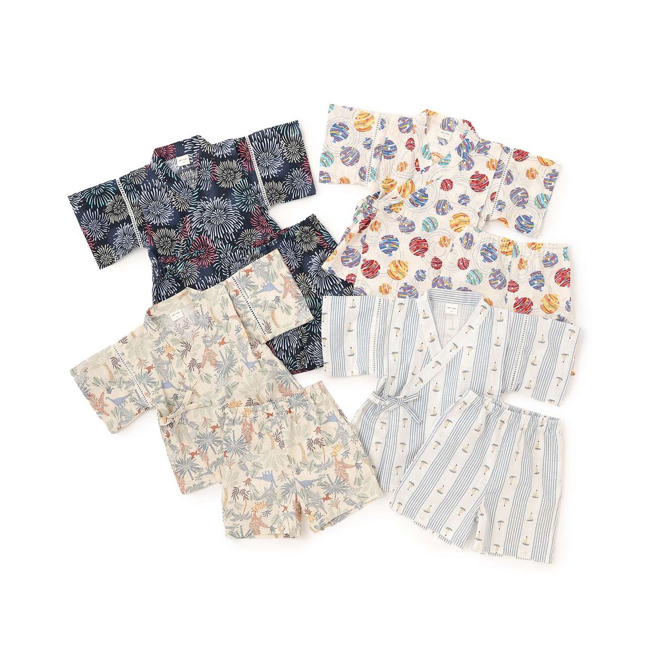 [Easy Wear] Boys Assorted Jinbei,Pearl white, large image number 21