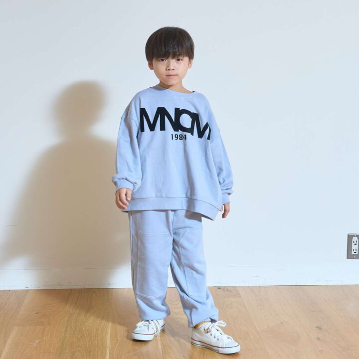 [Muteki Sweatshirt] Stain-Resistant, Quick-Dry & Anti-Pill Wide Sweatshirt [MNCM],Purple, medium image number 6