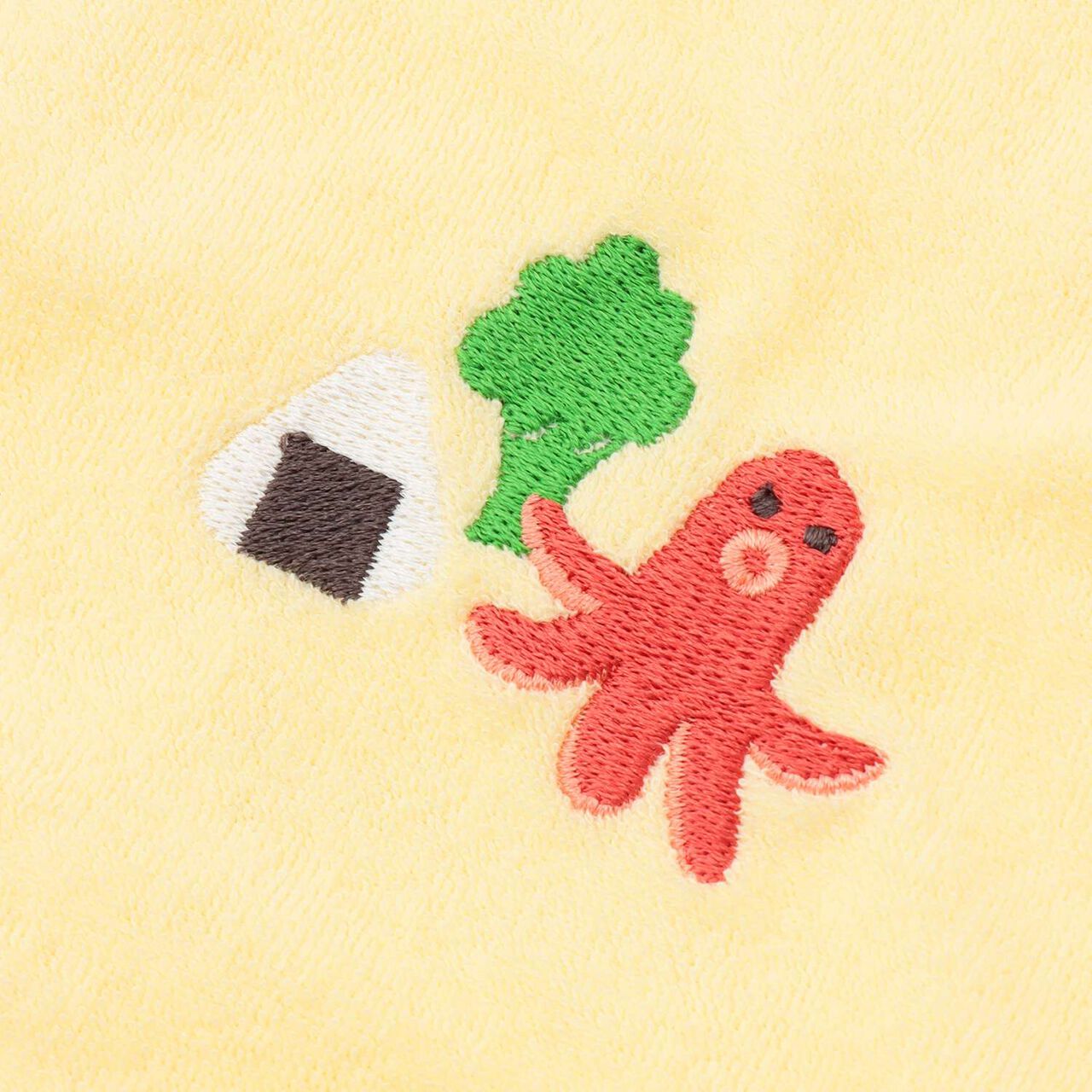 Embroidered Scallop Trim Bib,Cream, large image number 3