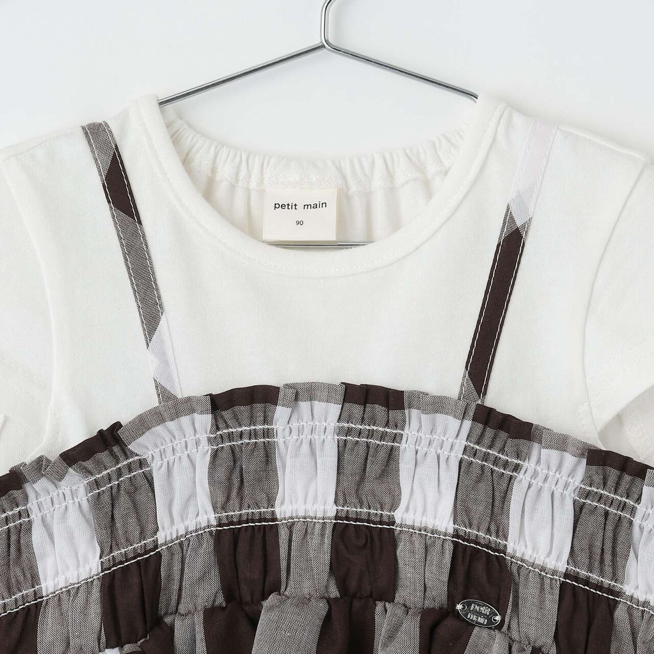 [Cool Touch/Link] Block Check Docking T-Shirt,Yellow, large image number 6