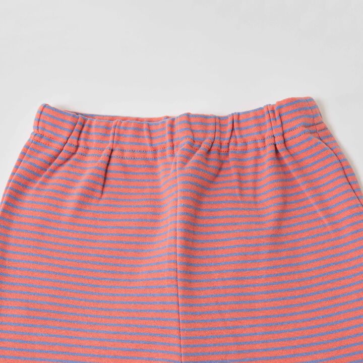 [365D.] Anti-Stain Stripe Jersey Knit Leggings,Salmon pink, medium image number 6