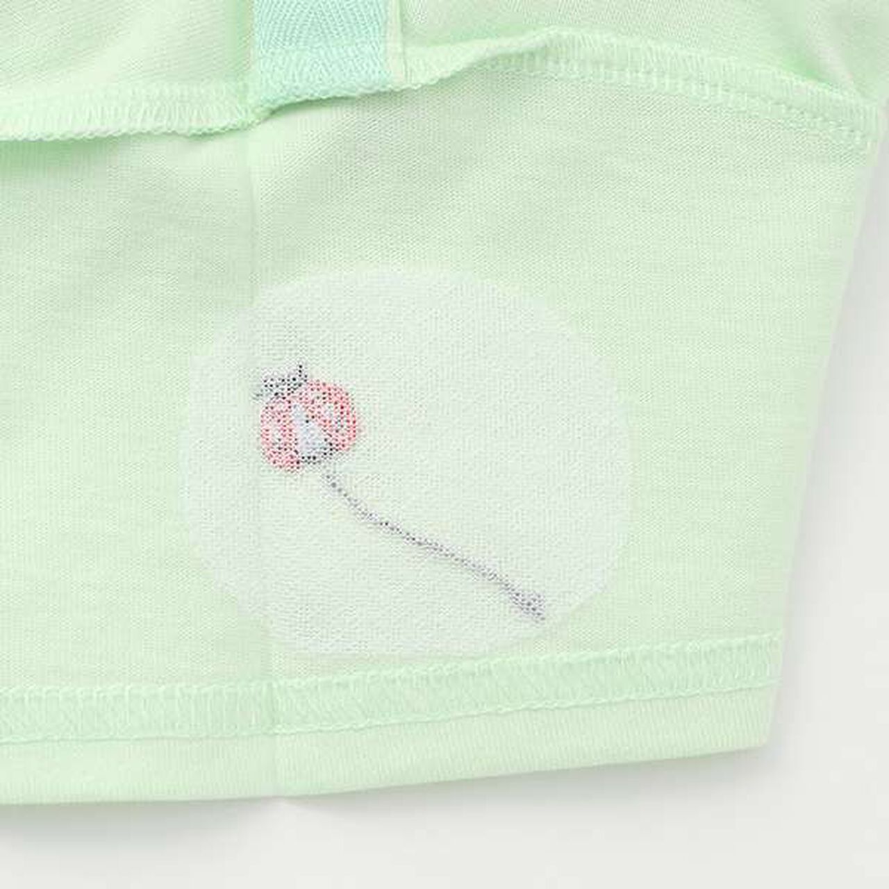 Insect Print Short Sleeve T-Shirt,Off white, large image number 9