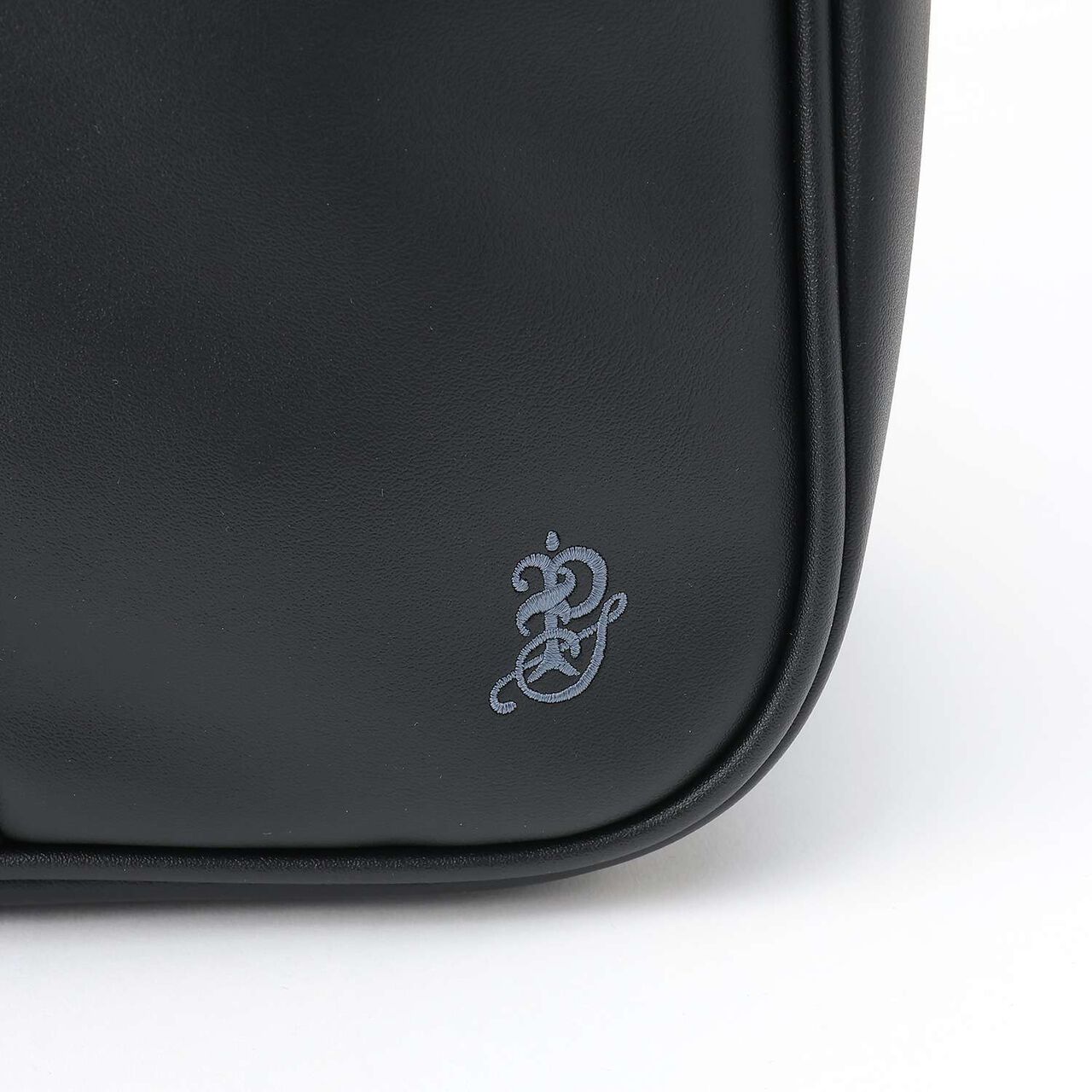 Synthetic Leather School Bag,Black, large image number 4