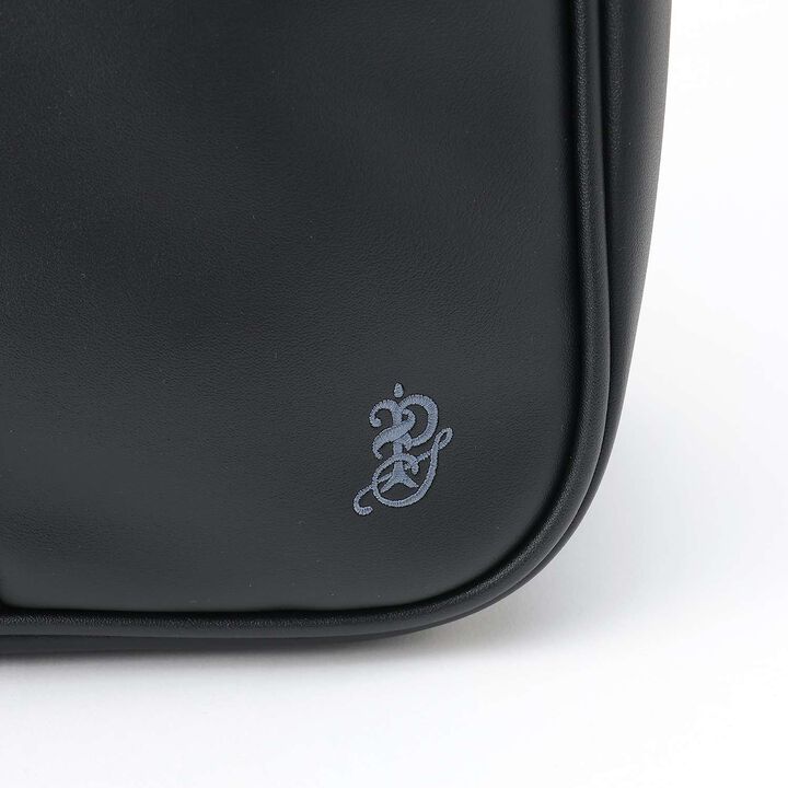 Synthetic Leather School Bag,Black, medium image number 4