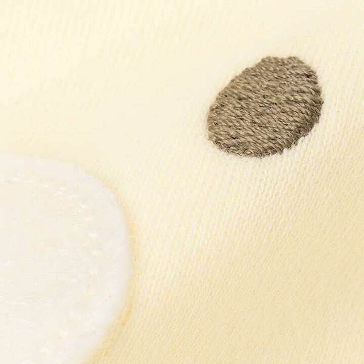 Smooth Bear Appliqué Embroidery Cape,Yellow, medium image number 2