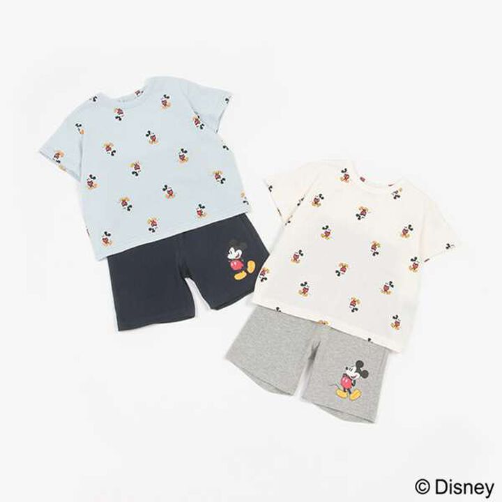 [Disney] Mickey Pajamas,Light blue, medium image number 4